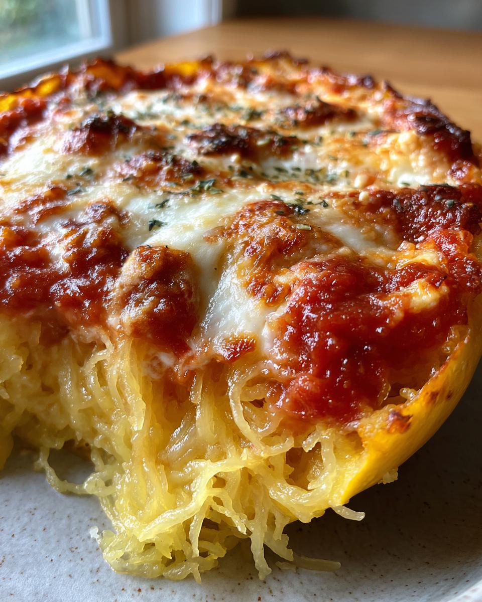 million dollar spaghetti squash pasta - detail 1