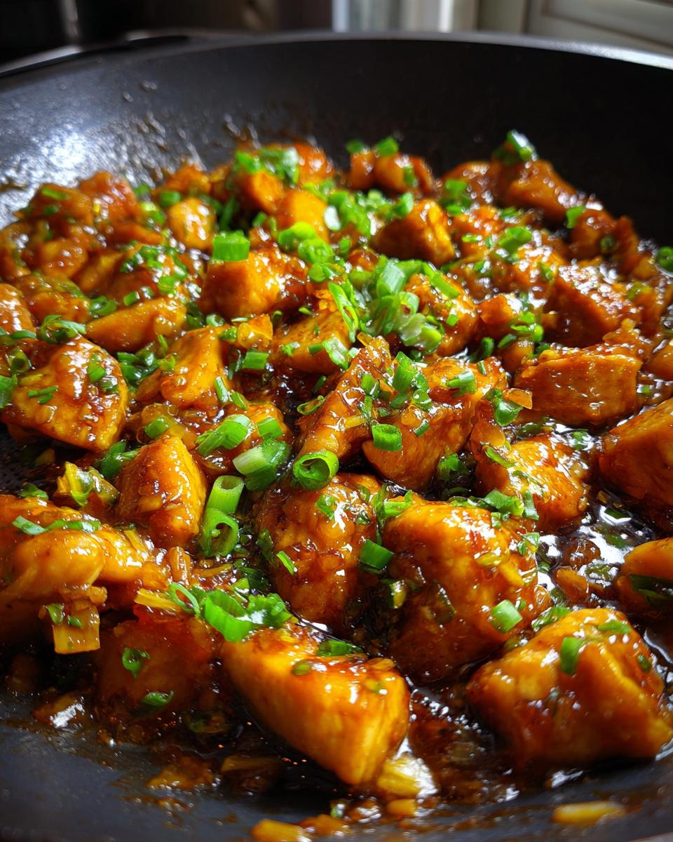 orange peel chicken - detail 1