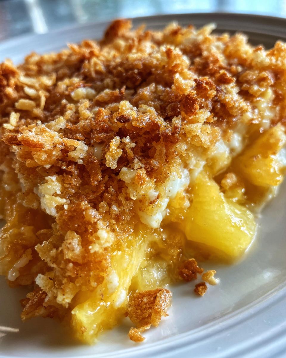 paula deen pineapple casserole