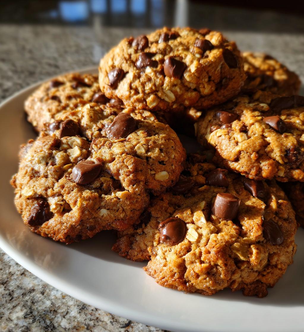 peanut butter monster cookies