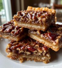 pecan butter tart squares