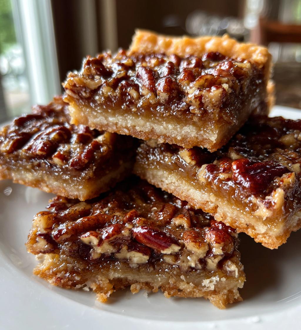 pecan butter tart squares