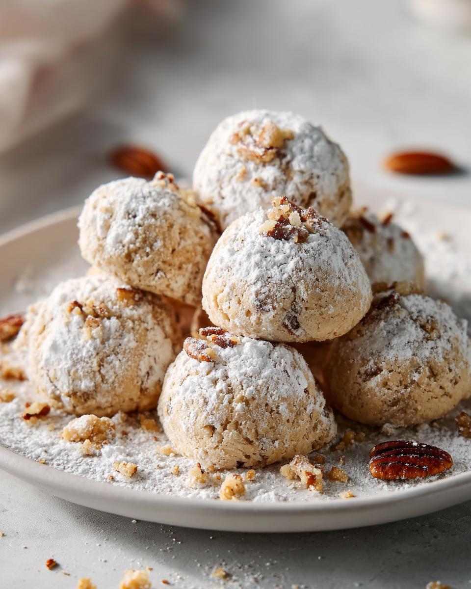 pecan snowball cookies
