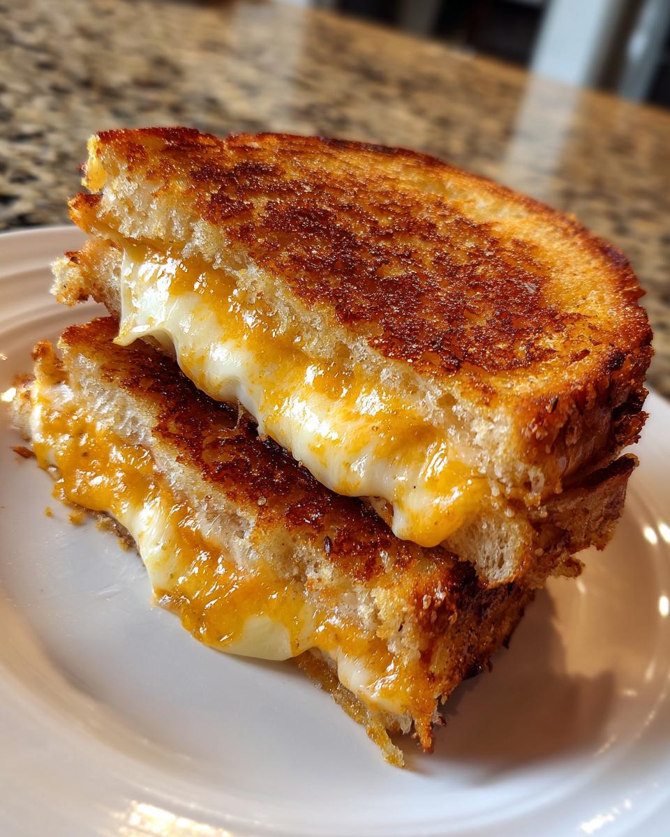 pepperjack grilled cheese - detail 1