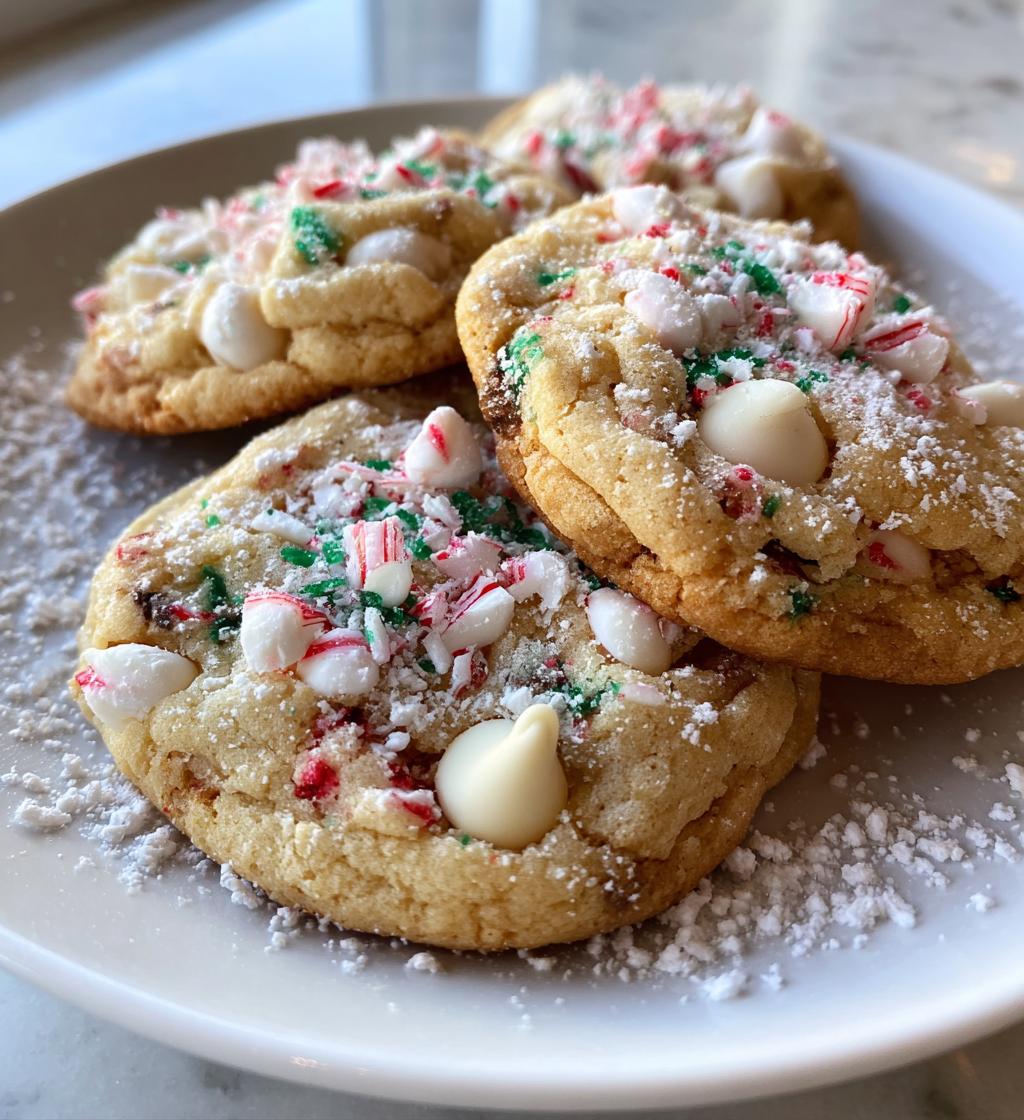 peppermint meltaway cookies