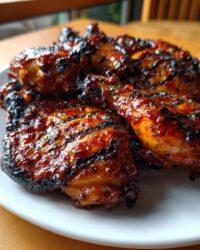 port a pit chicken recipe