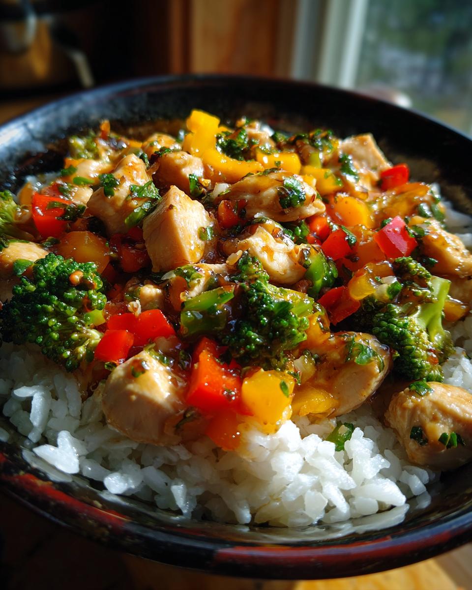 rice bowls chicken - detail 1