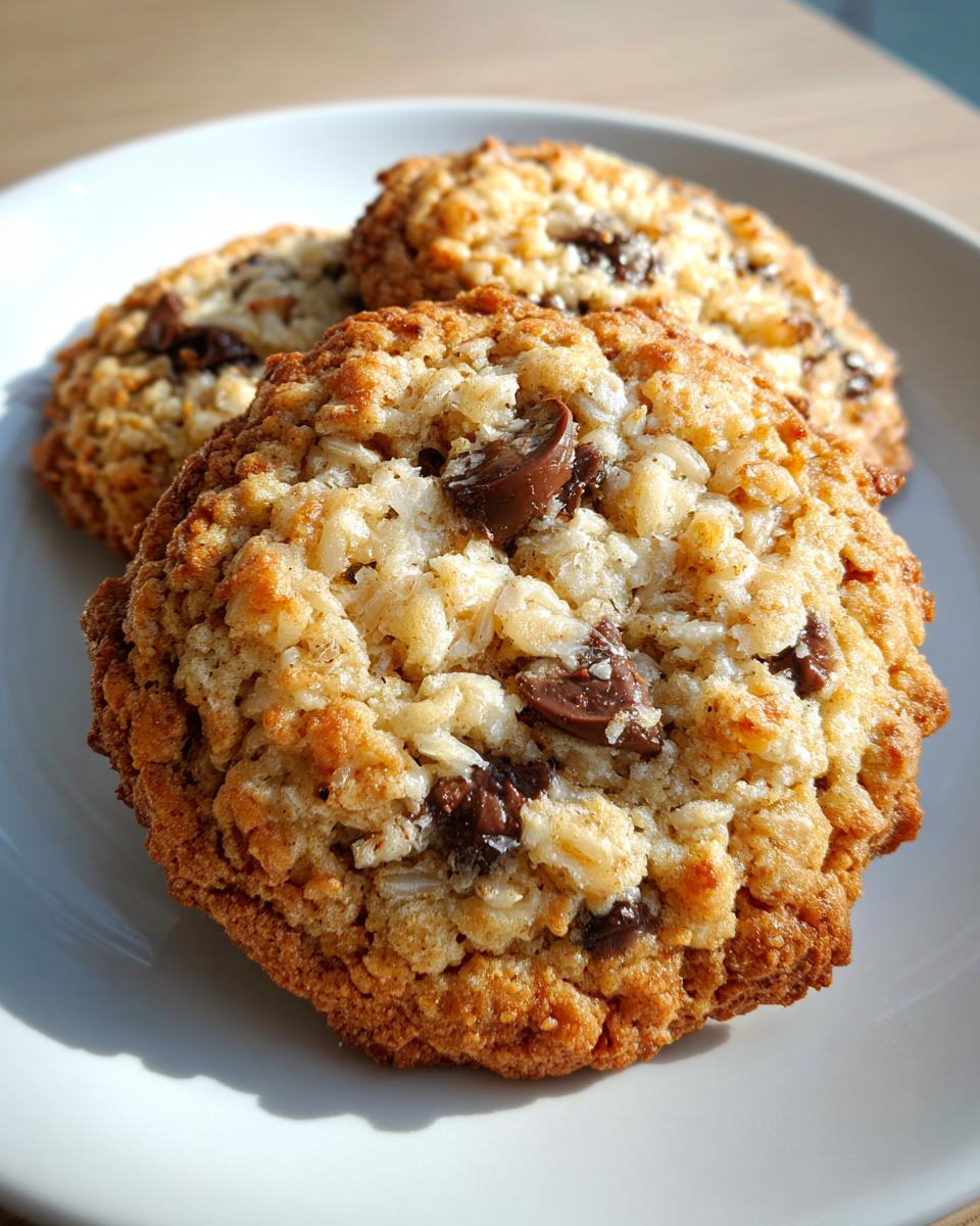 rice krispie chocolate chip cookies - detail 1