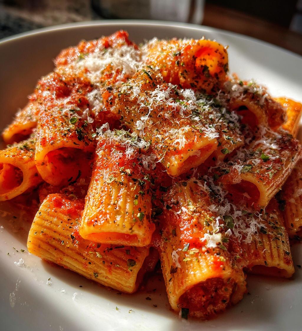 rigatoni - detail 1
