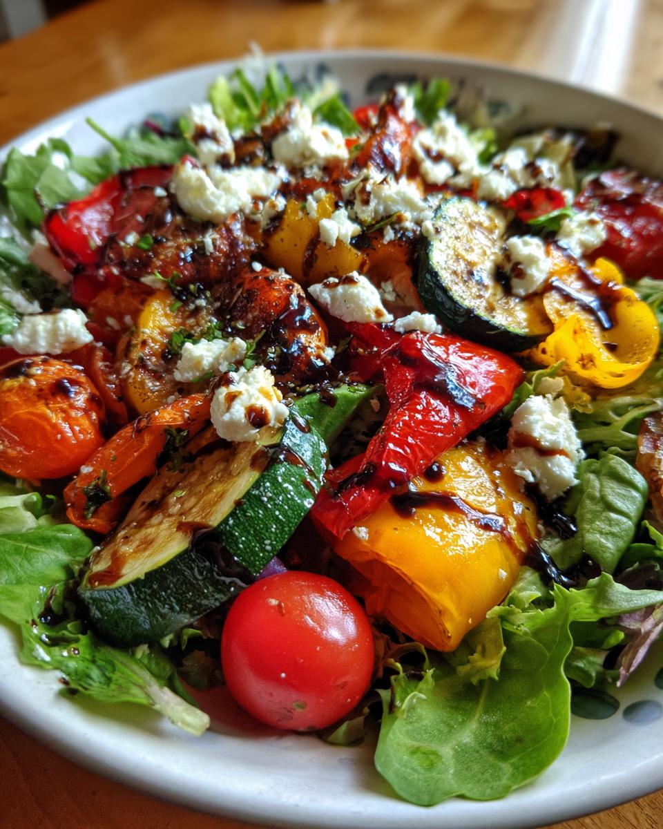 salads with roasted vegetables