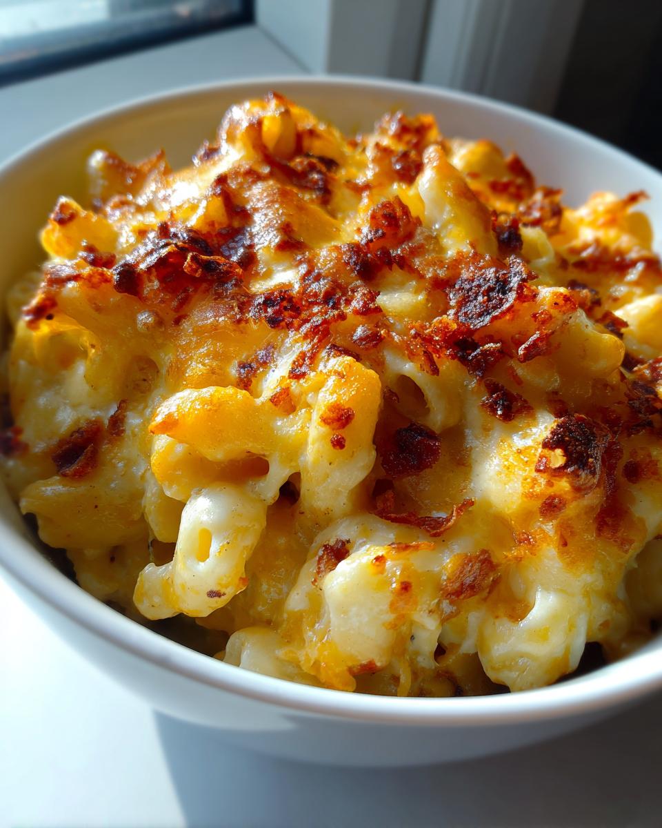 smoked mac and cheese - detail 1