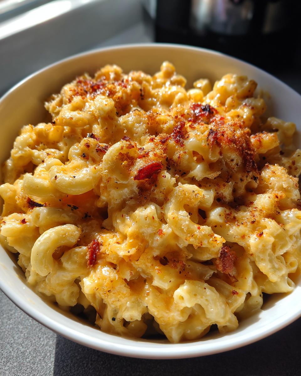 smoked mac and cheese