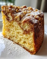 sour cream coffee cake