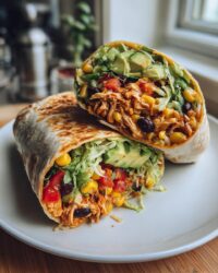 southwest chicken wrap