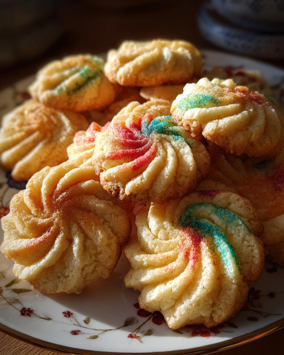 spritz cookies - detail 1
