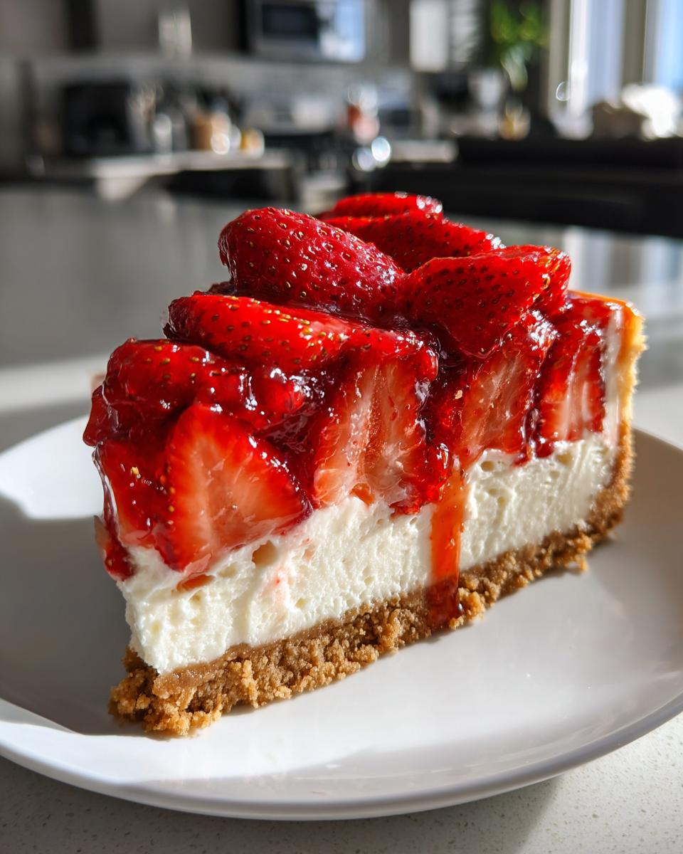 strawberry cheesecake - detail 1