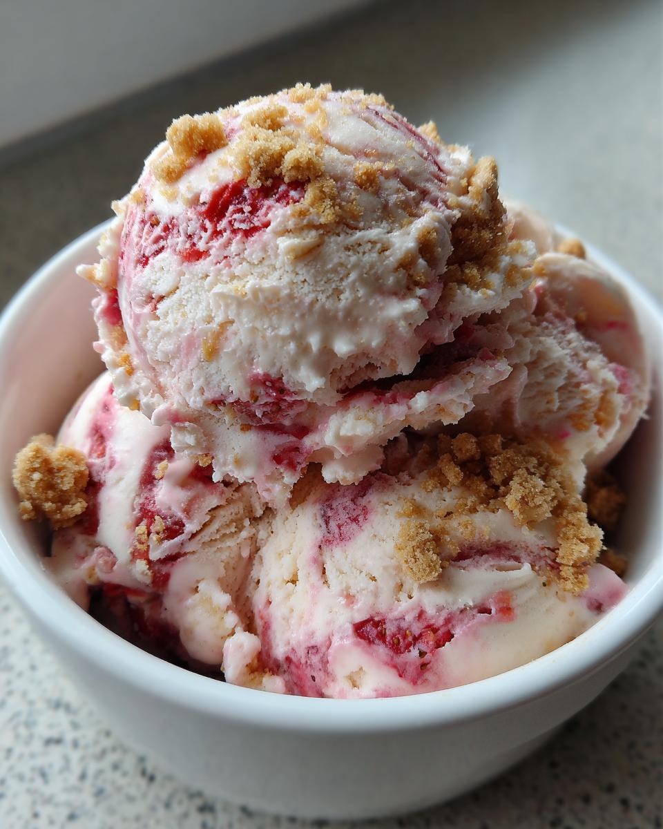 strawberry cheesecake ice cream