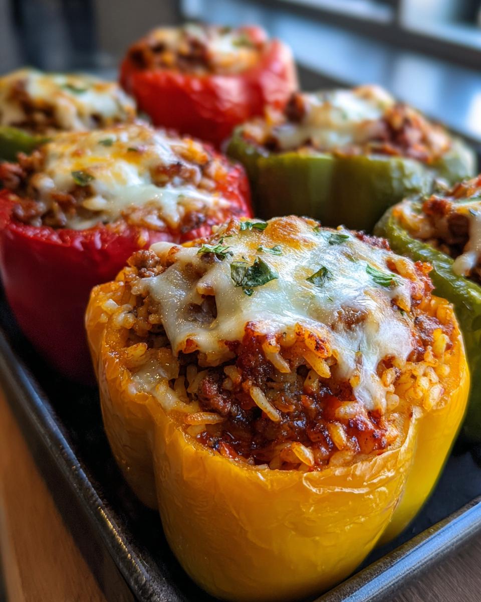 stuffed peppers - detail 1