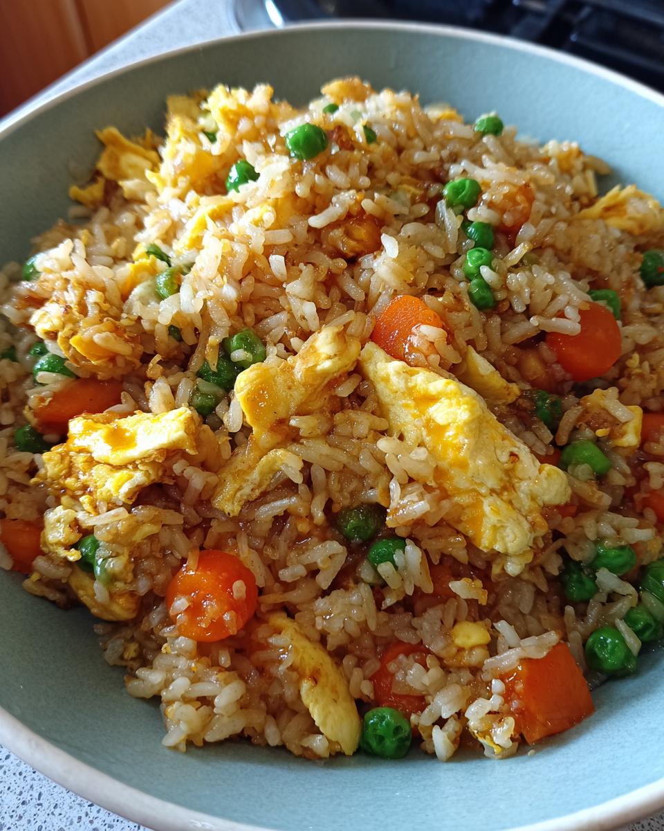 takeout fried rice - detail 1