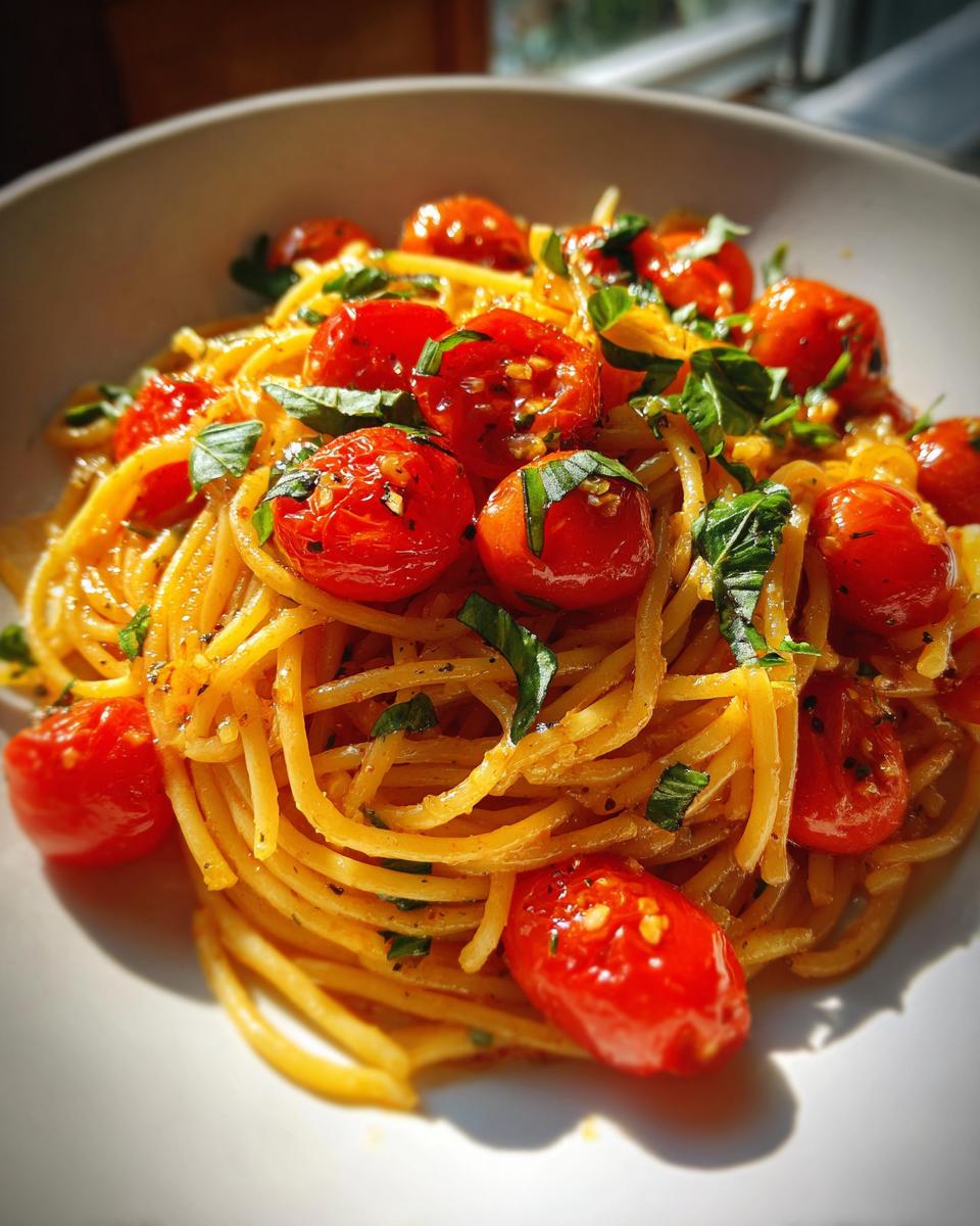 tomato pasta - detail 1