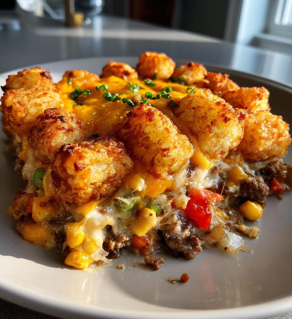 tot casserole