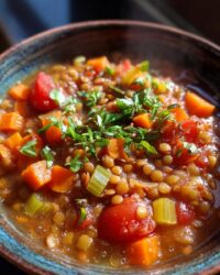 vegan lentil soup