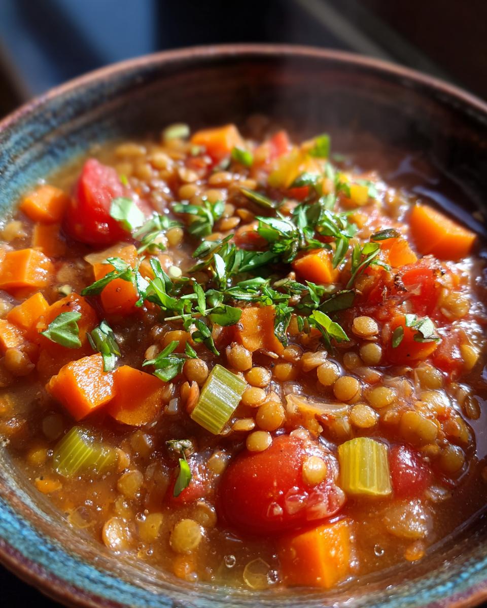 vegan lentil soup