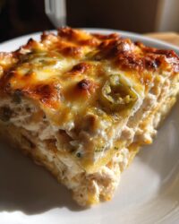 white chicken enchilada casserole
