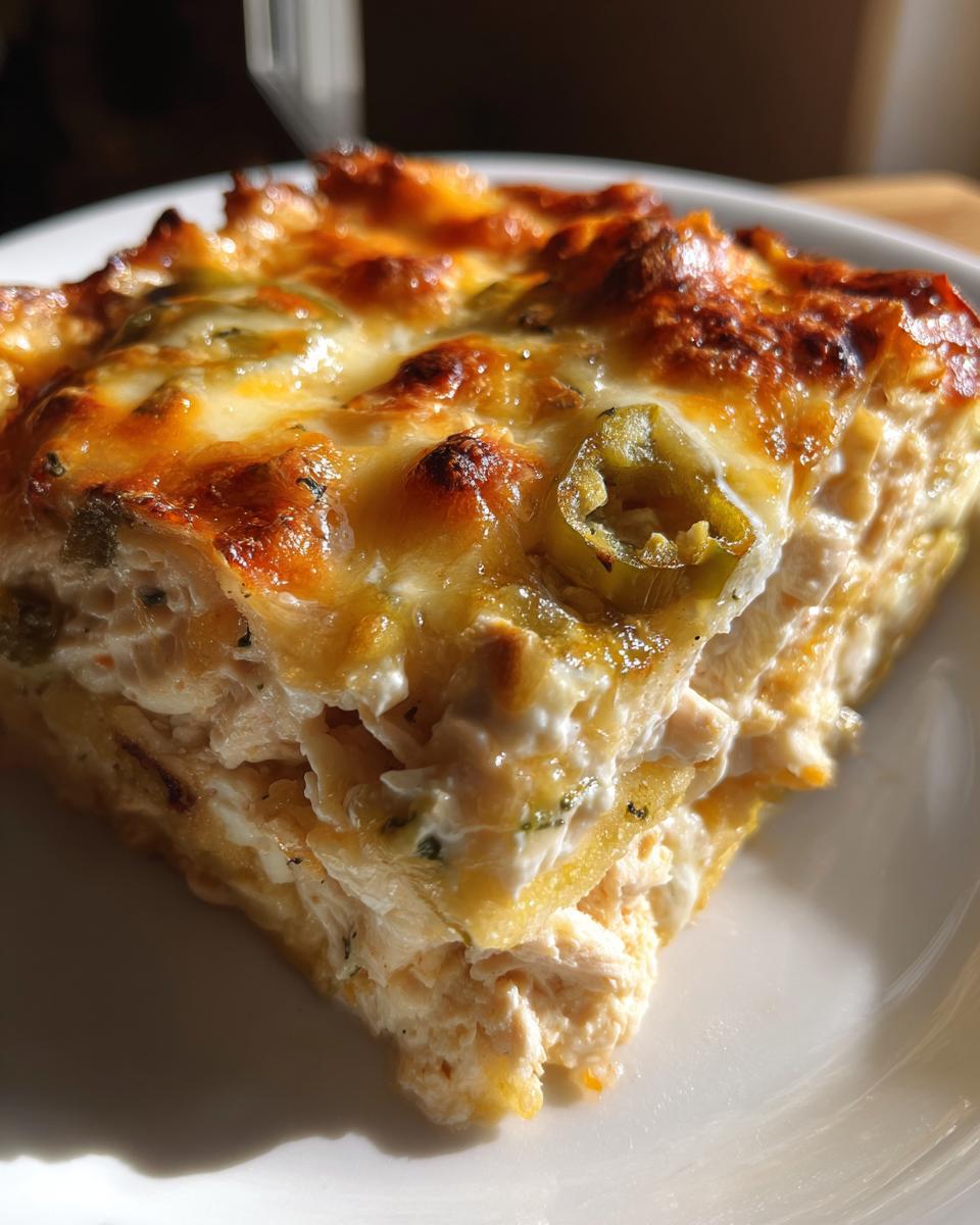 white chicken enchilada casserole