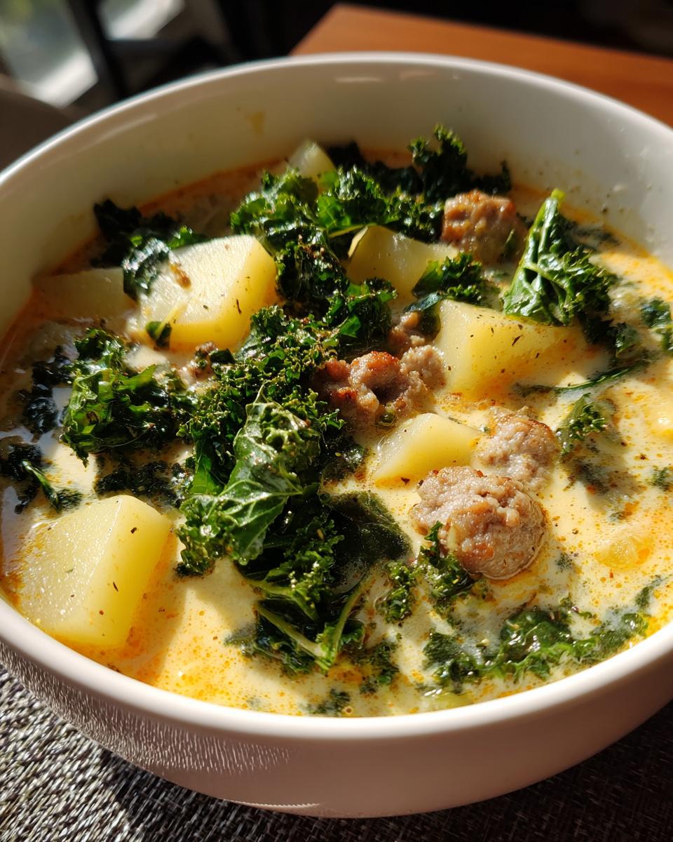 zuppa toscana soup olive garden - detail 1