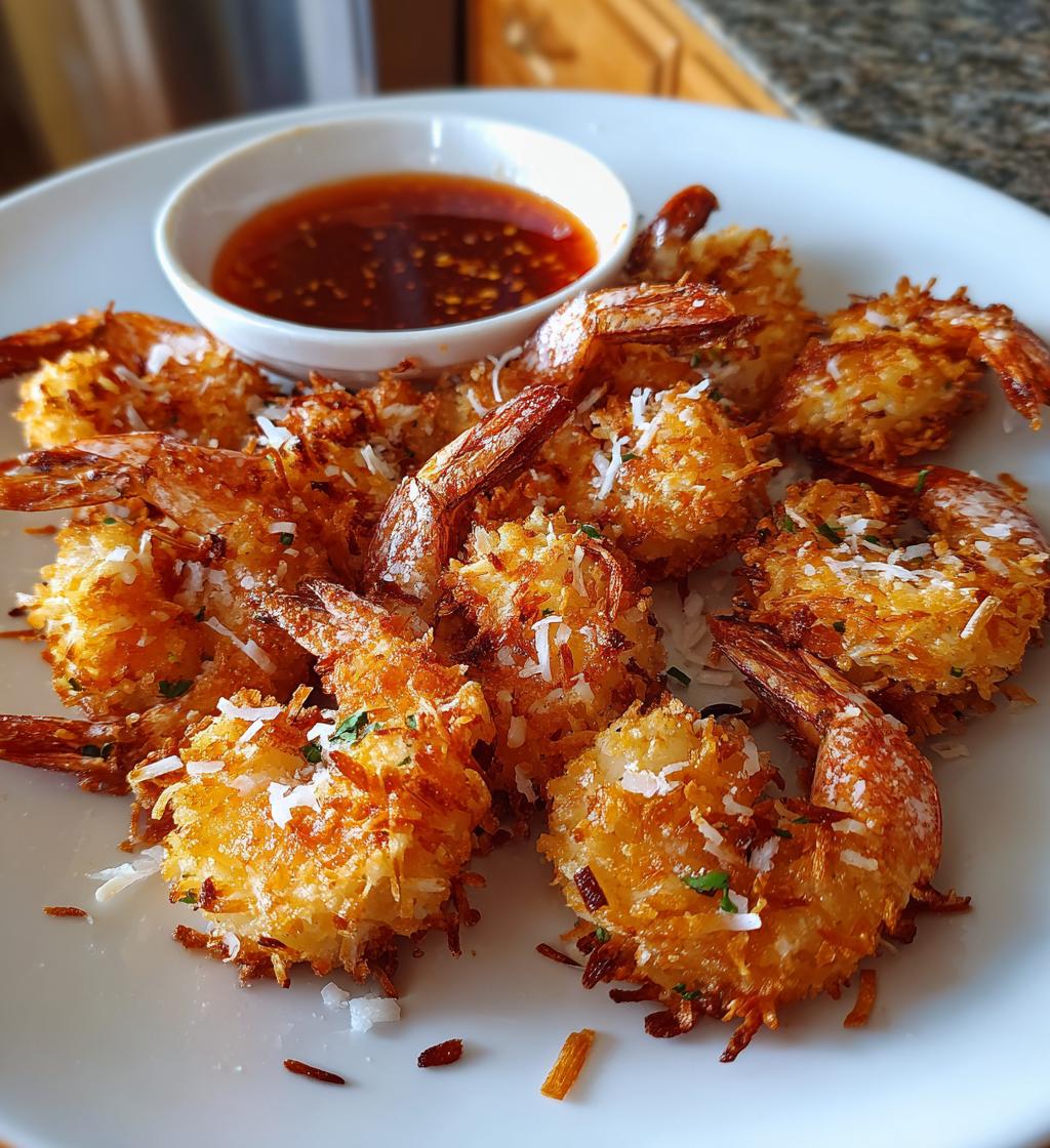 15 minute air fryer coconut shrimp