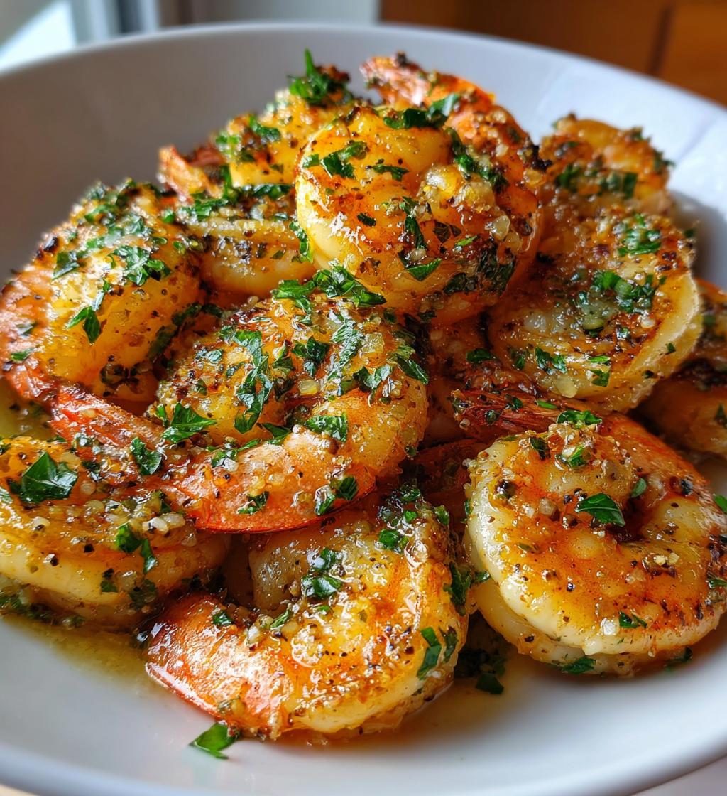 15 minute air fryer garlic butter shrimp