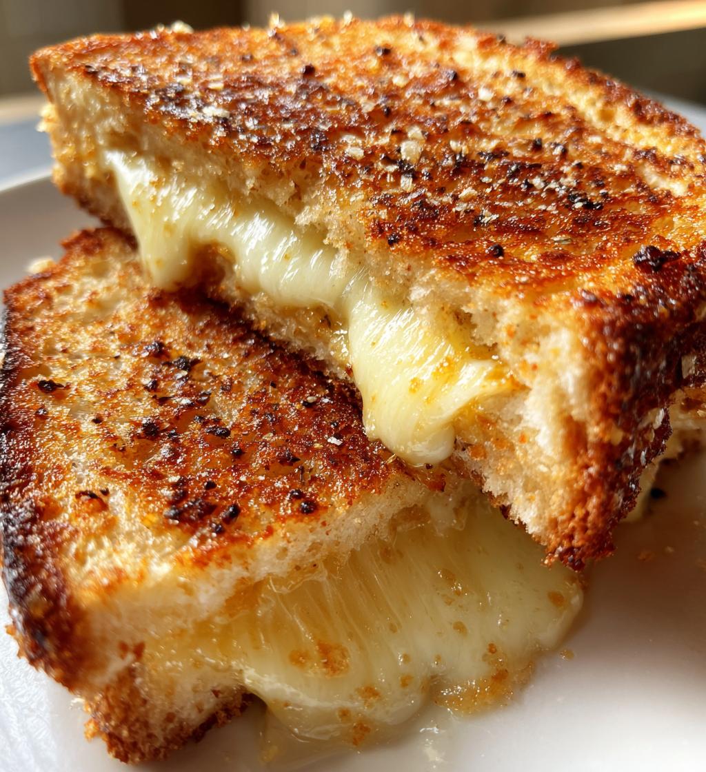 15 minute air fryer grilled cheese sandwich - detail 1