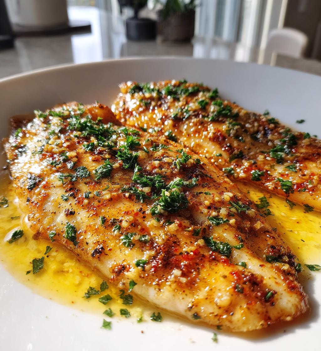 15 minute air fryer lemon garlic tilapia