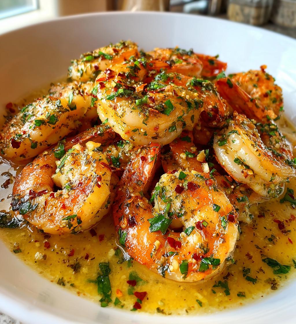 15 minute air fryer shrimp scampi recipe - detail 1