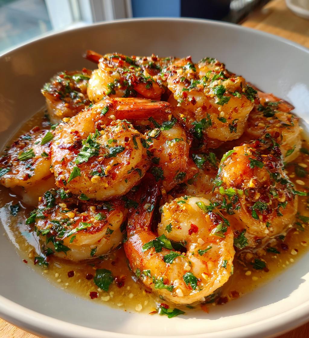 15 minute air fryer shrimp scampi recipe
