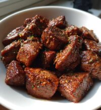 15 minute air fryer steak bites