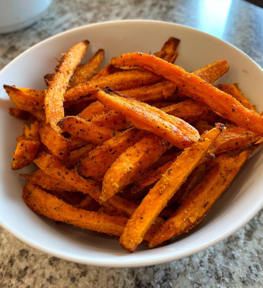 15 minute air fryer sweet potato fries