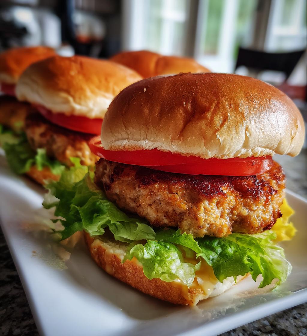 15 minute air fryer turkey burgers