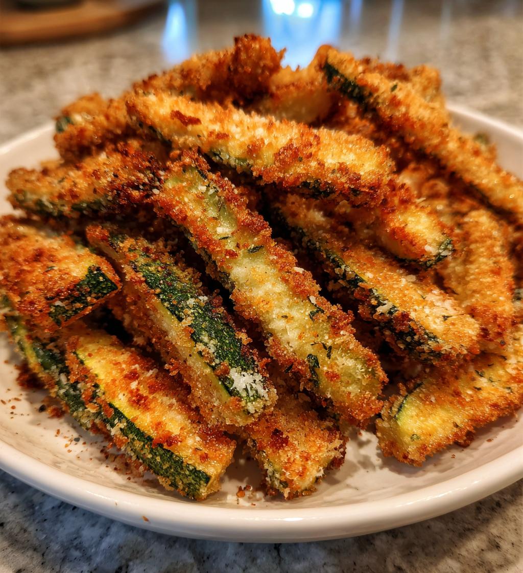 15 minute air fryer zucchini fries