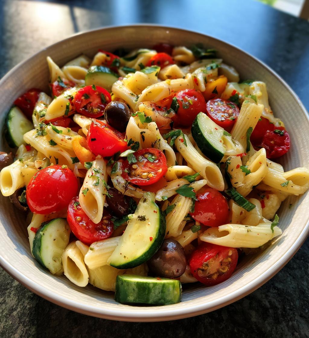 5-Ingredient Pasta Salad - detail 1
