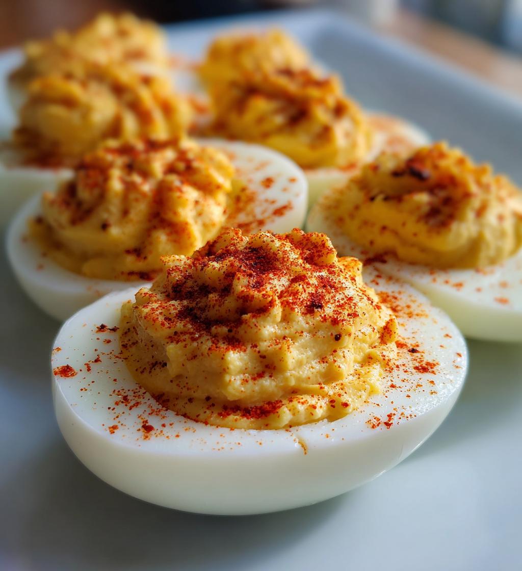 Air Fryer Deviled Eggs - detail 1