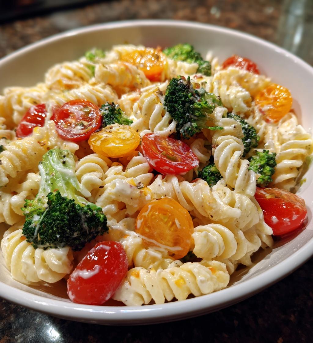Alfredo Pasta Salad