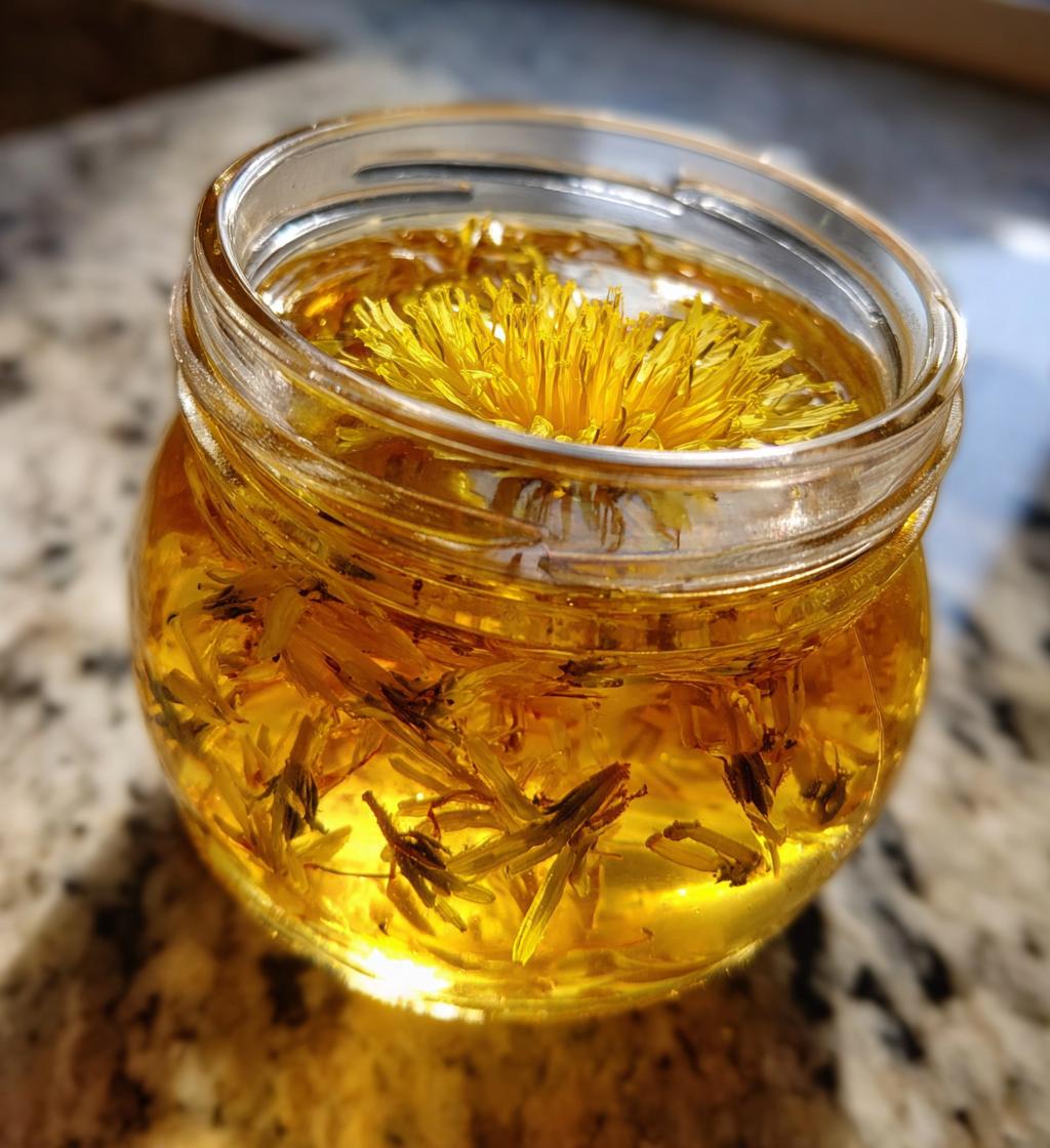 Artisanal Dandelion Jelly Recipe - detail 1