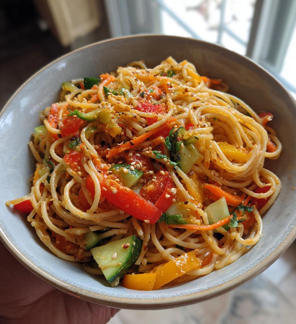 Asian-Inspired Cold Pasta Salad