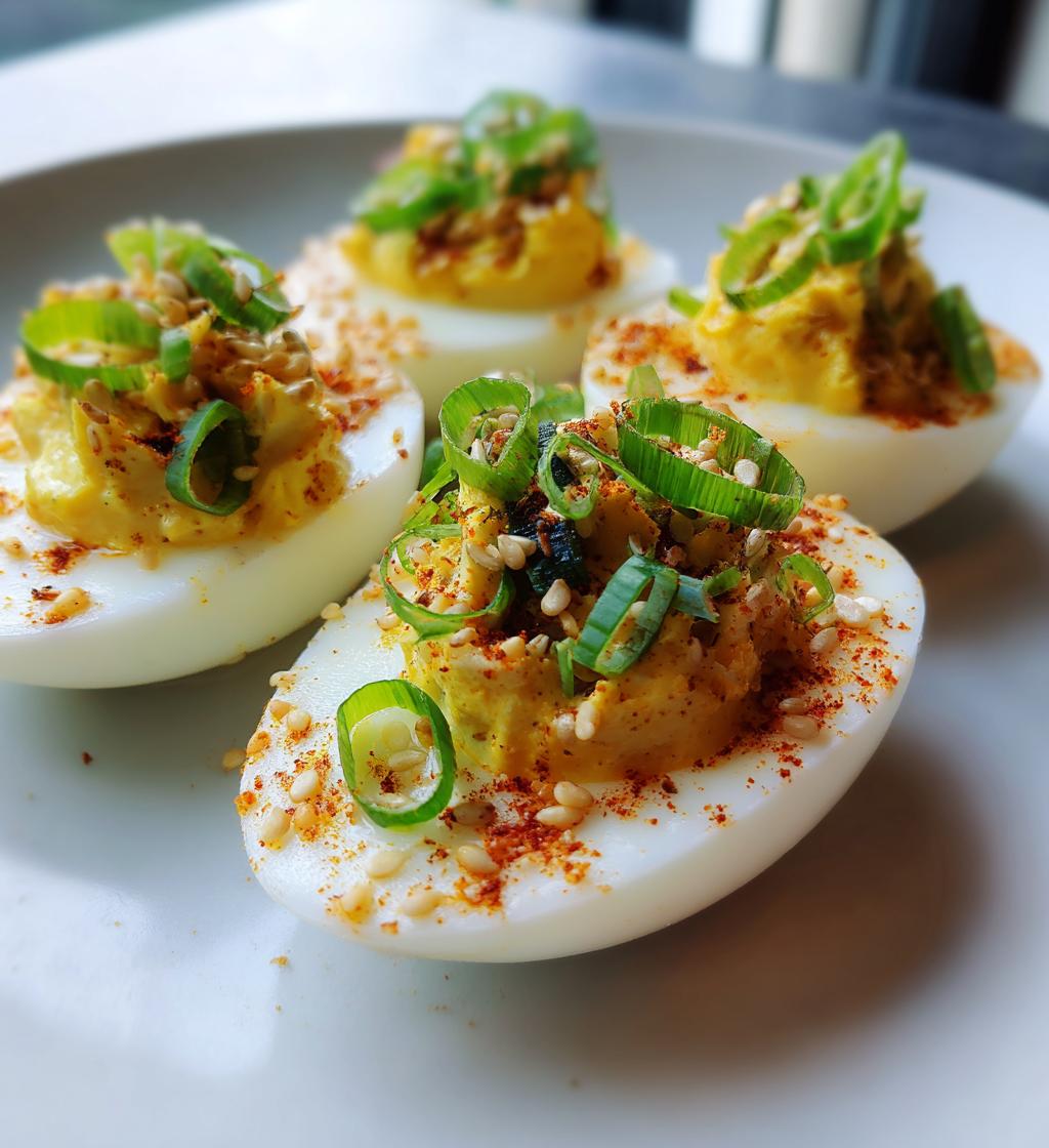 Asian-Inspired Deviled Eggs - detail 1