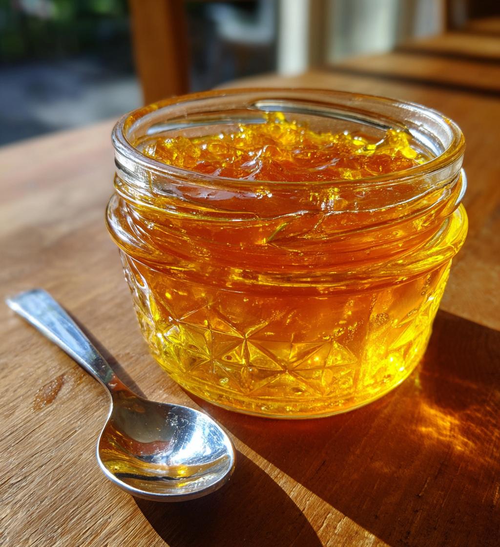 Backyard Dandelion Jelly - detail 1