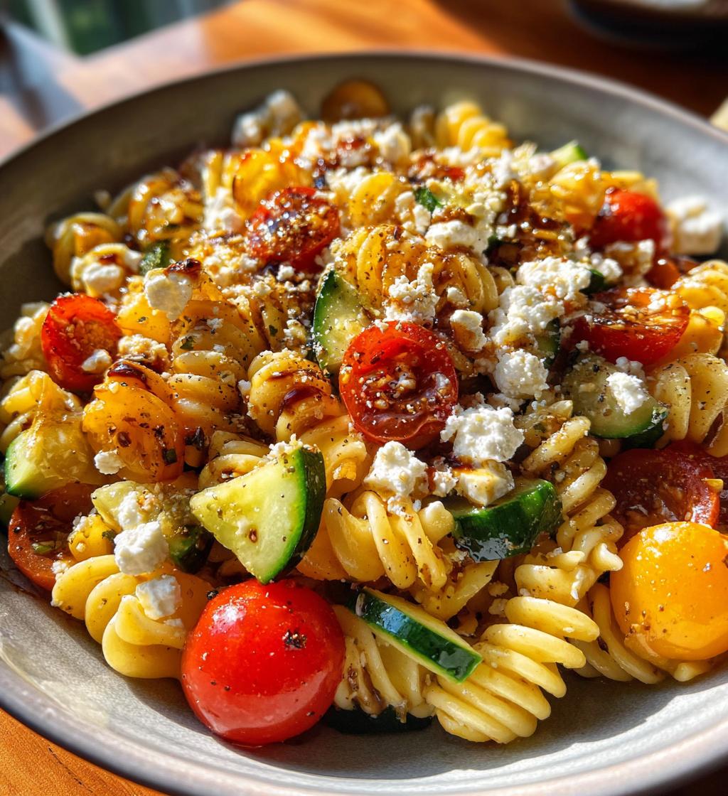 Balsamic Pasta Salad - detail 1