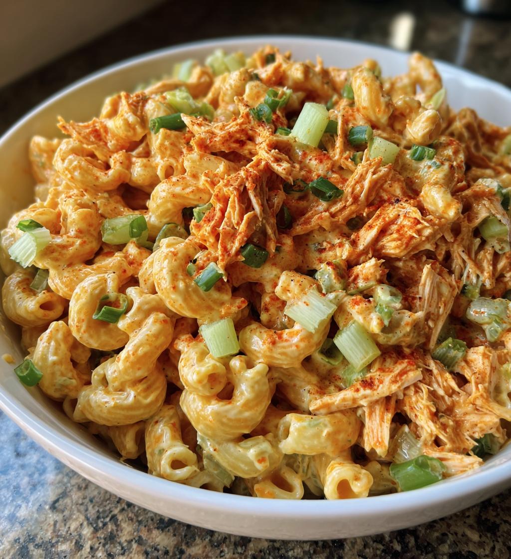 Buffalo Chicken Pasta Salad - detail 1