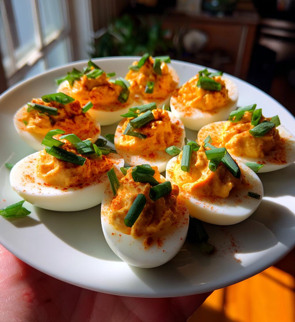 Buffalo-Style Deviled Eggs - detail 1